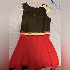 Macy's homecoming dress with skirt